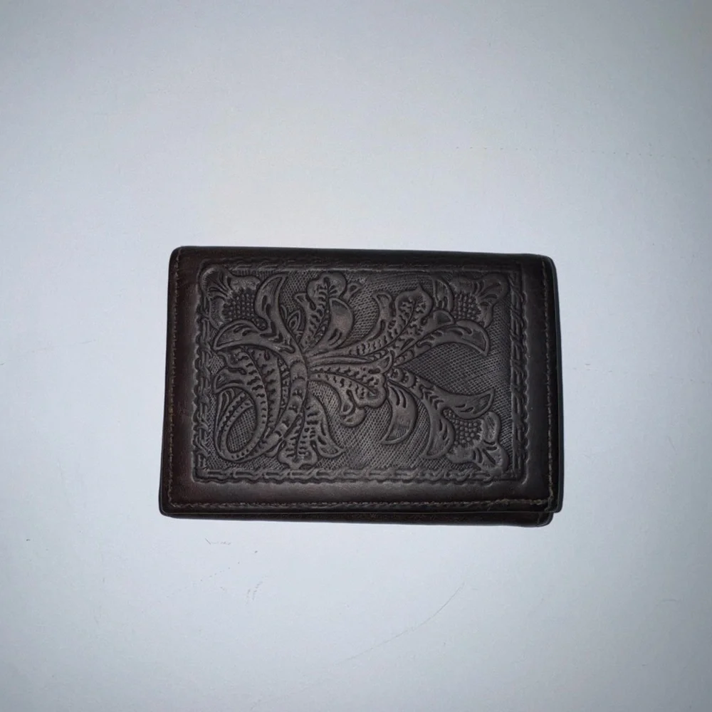 Levi’s Western Leather Bifold ID Wallet