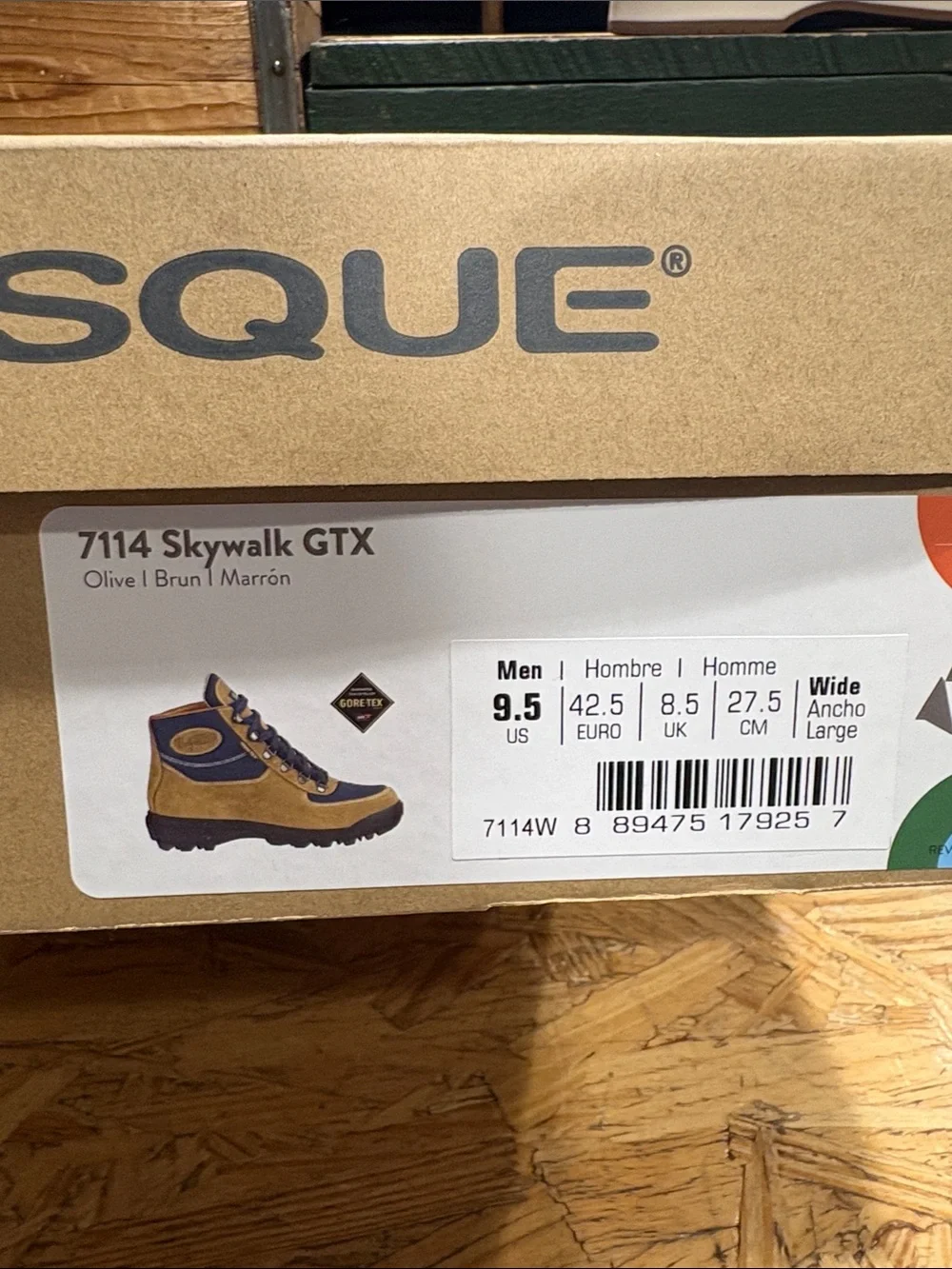 Vasque durable suede