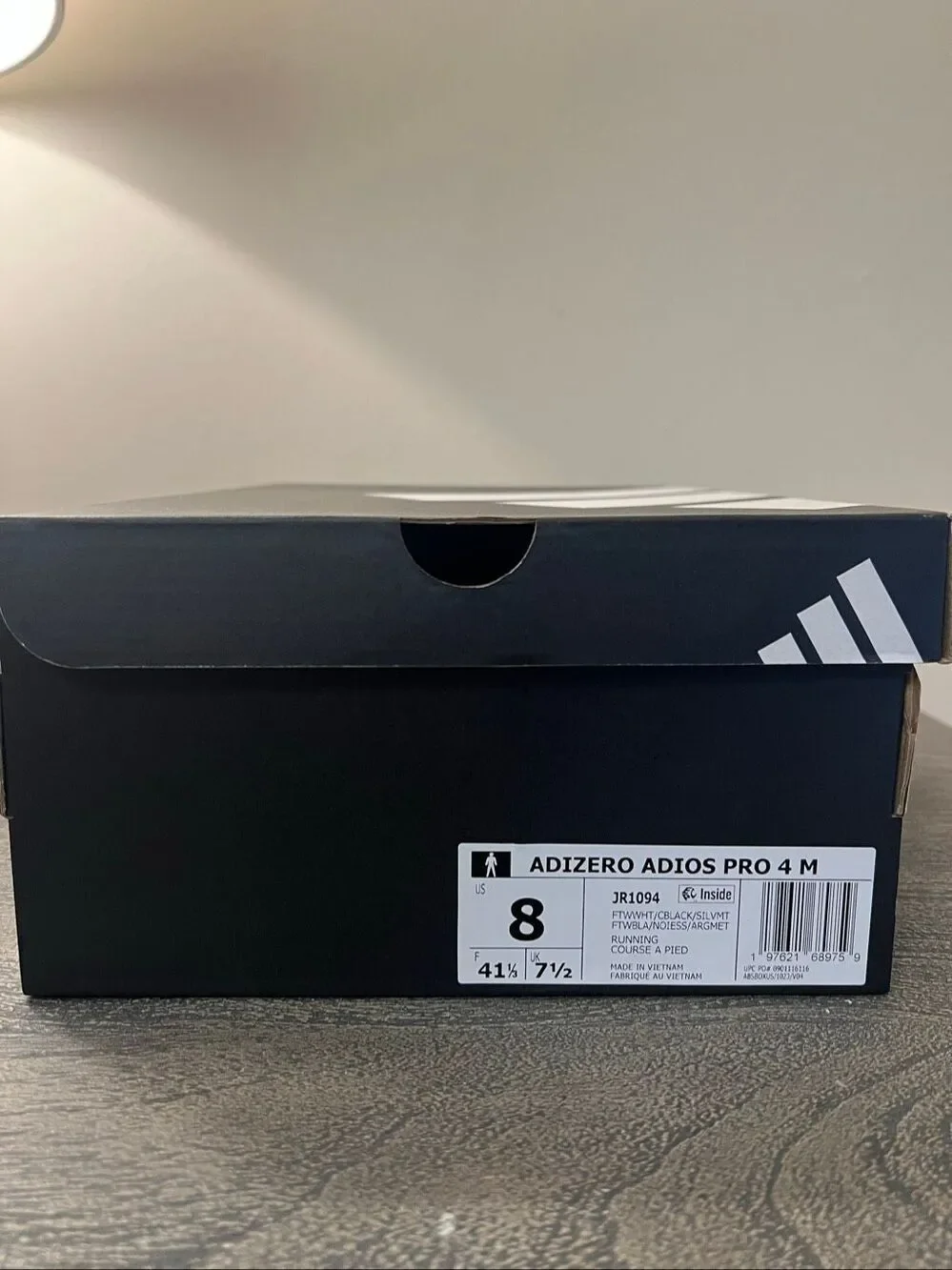 adidas accents size