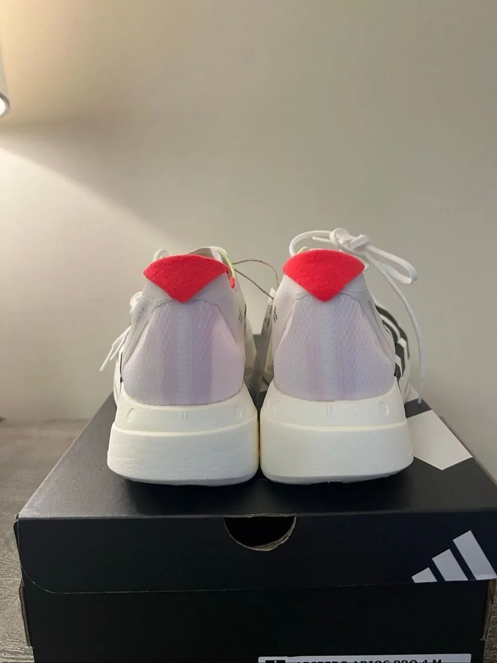 adidas pink outsole color