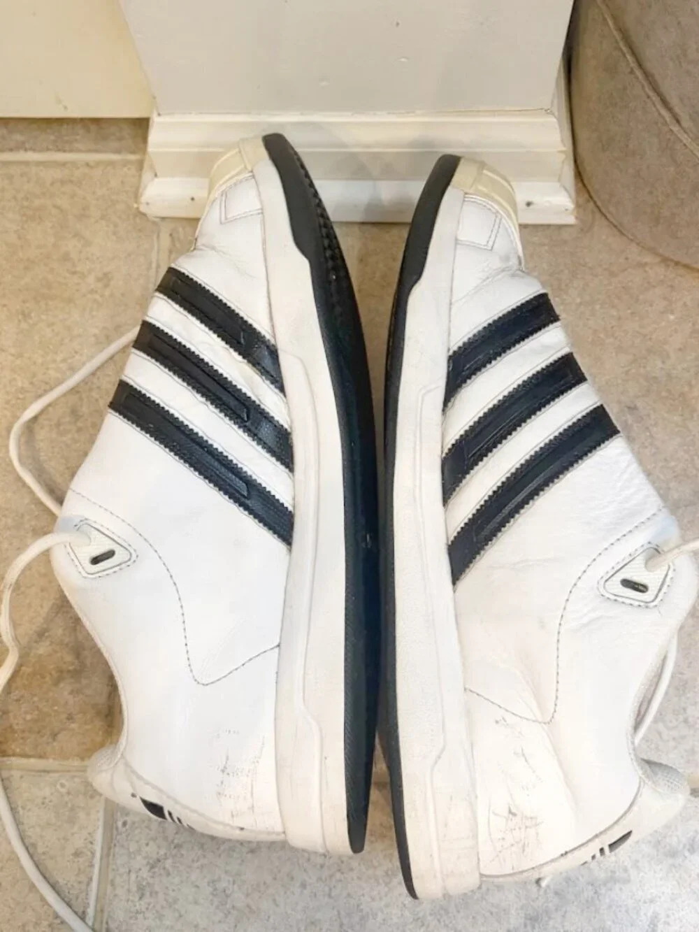 adidas superstar leather