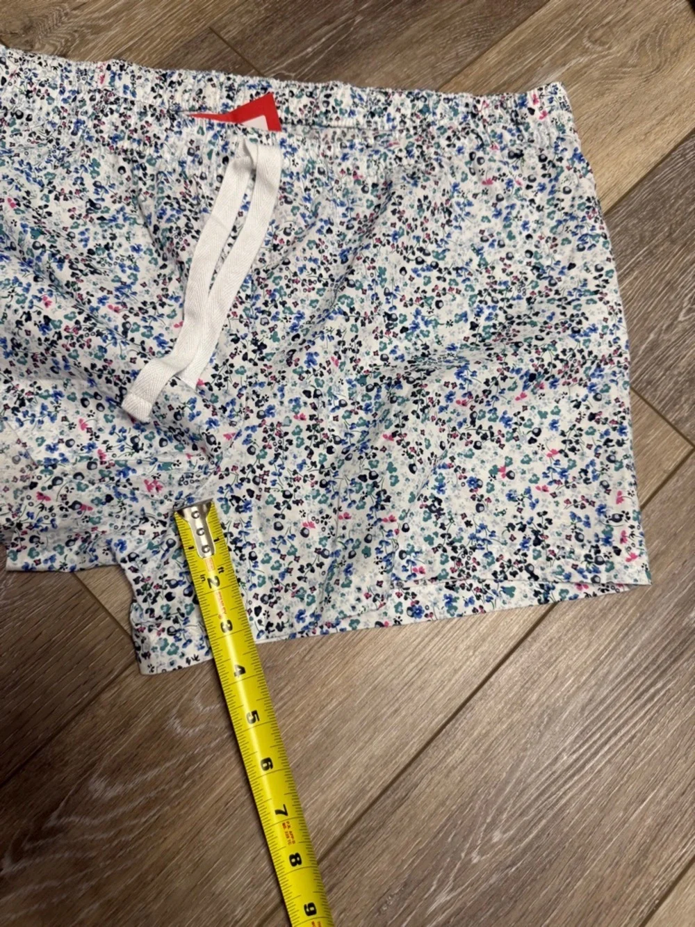 Amazon floral white drawstring