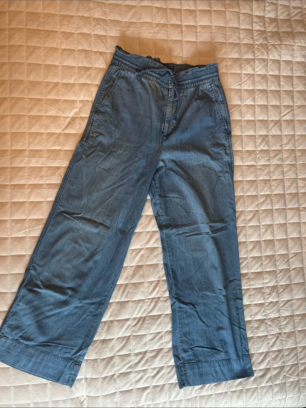 GAP Wide Leg Jeans in Denim Blue