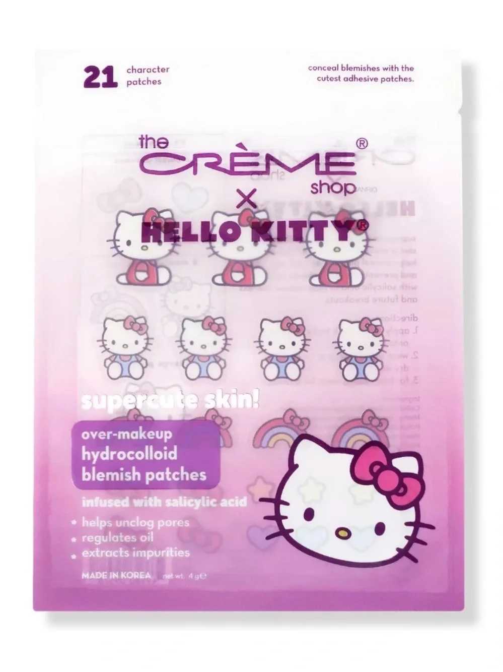 🆕 BUNDLE The Crème Shop Hello Kitty Blemish Patches LOT OF 5 TOTAL