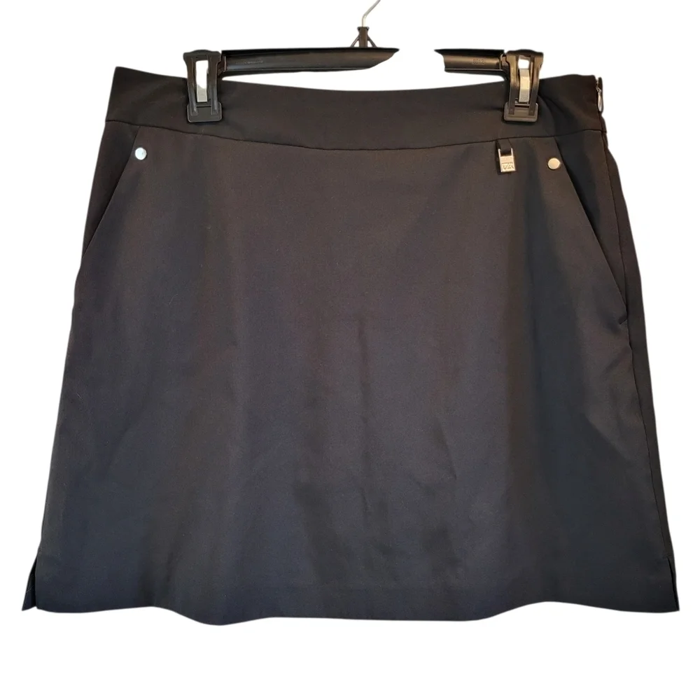 Cutter & Buck DryTec Black Active Skort