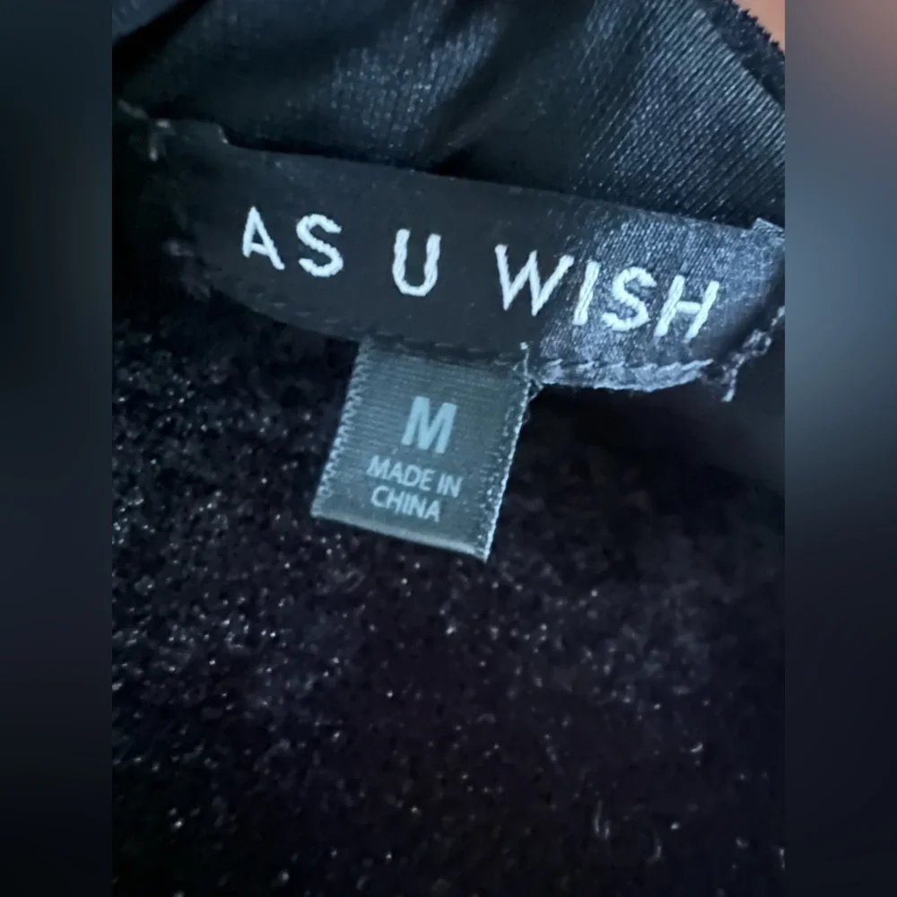 As‎ U Wish Black Dress
