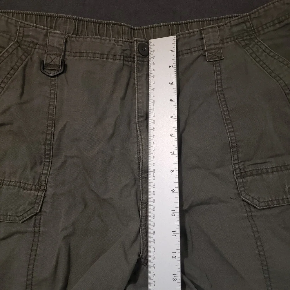 Wrangler Cargo Shorts‎ Mens 44 Green Authentic Issue Cotton NW941FT Relaxed Fit