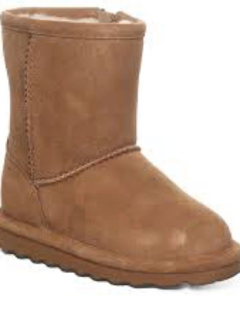 BearPaw Kids Chestnut Brown Classic Shearling-Lined Boot