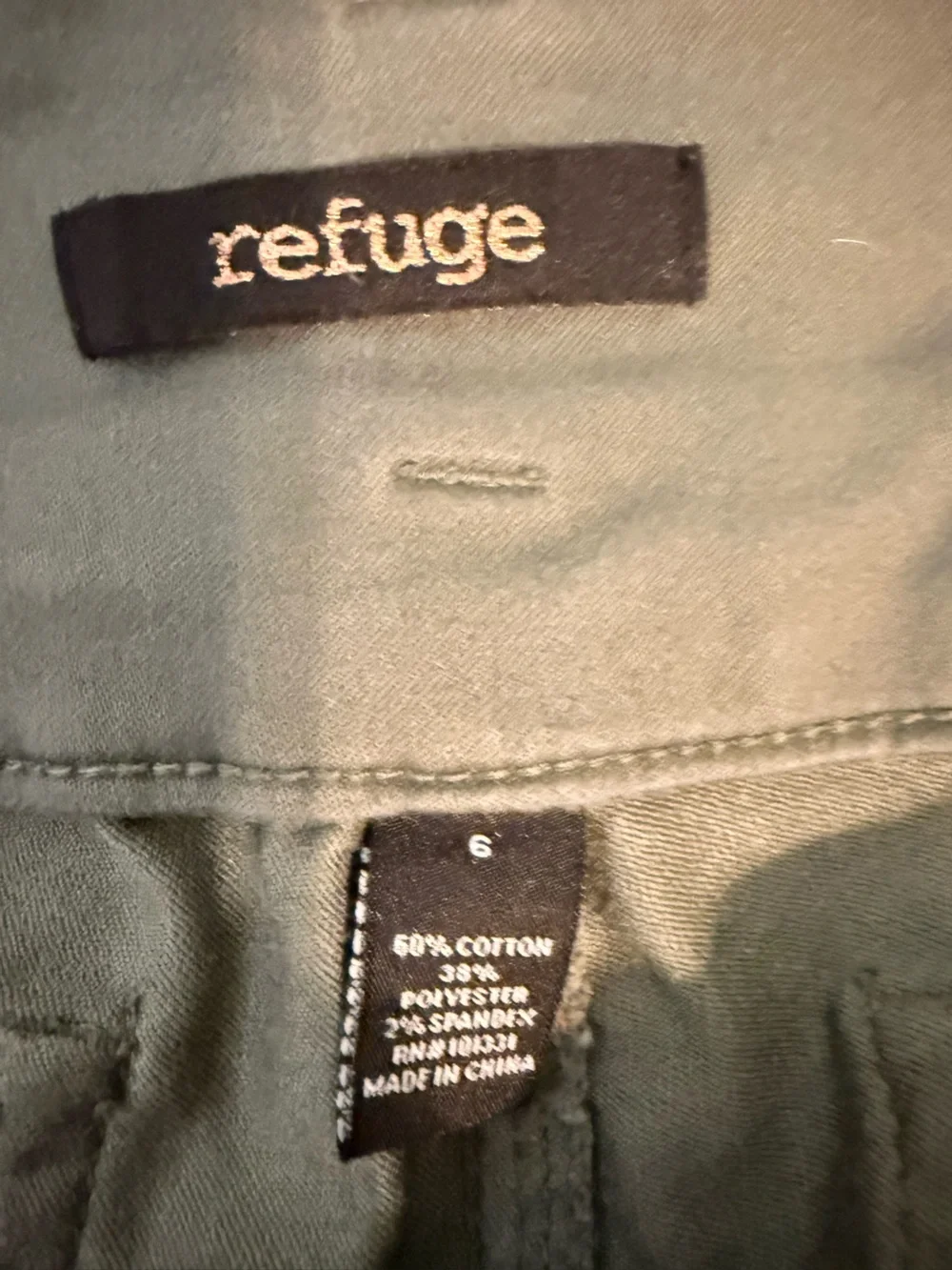 refuge olive green