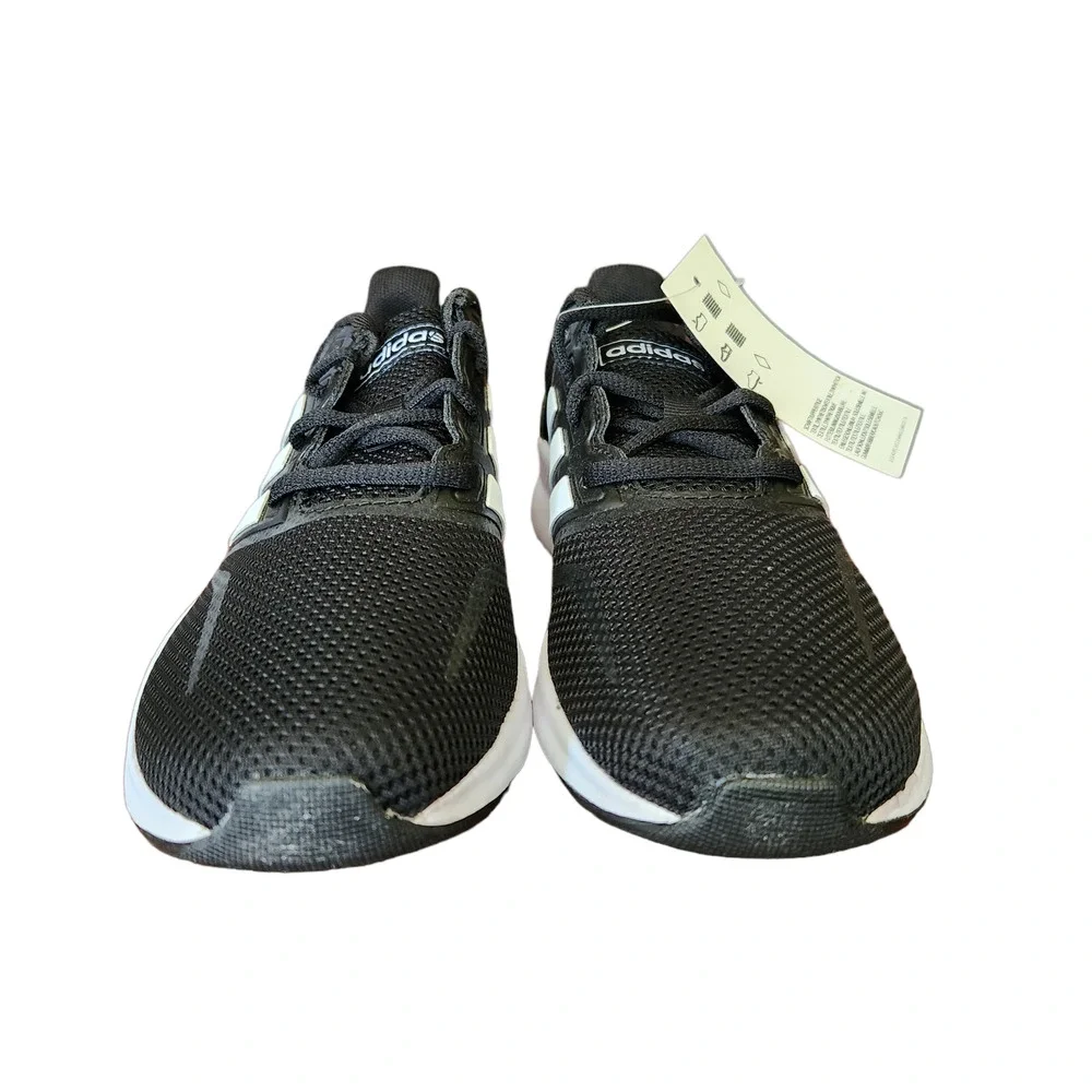 adidas K Runfalcon Black/White Running Shoes 5