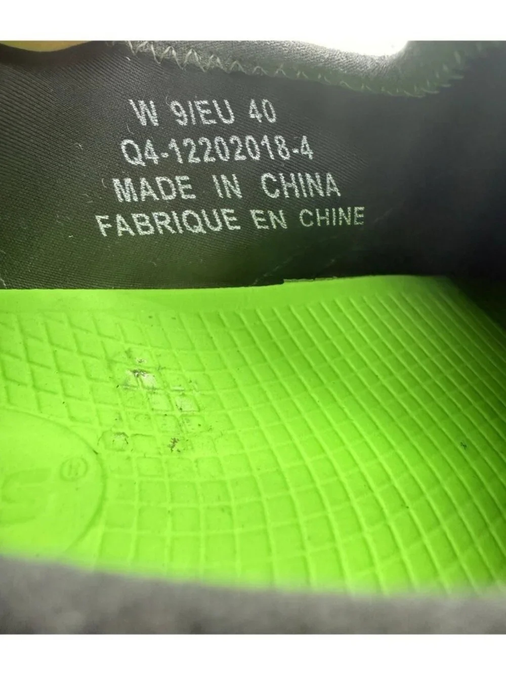 OOFOS disinfected lime