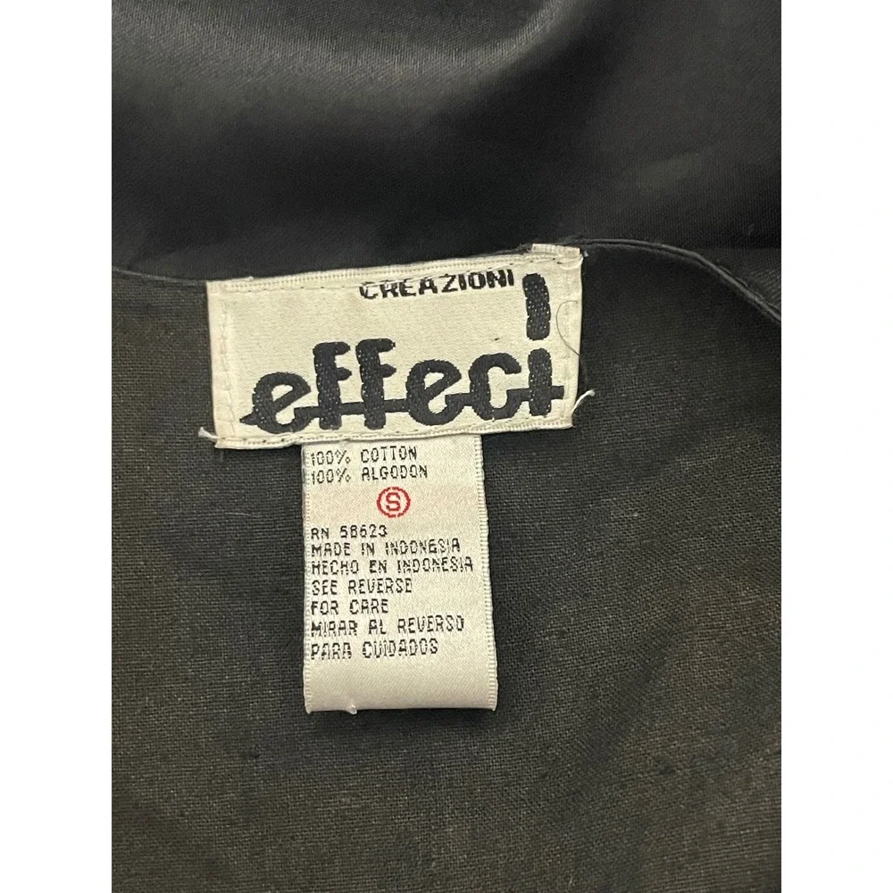 Effeci black beaded