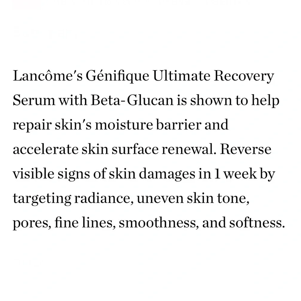 Lancome brand new