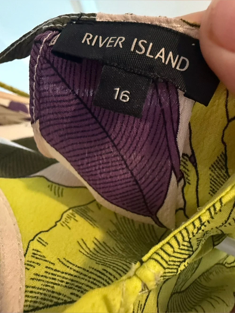 River Island sleeveless halter