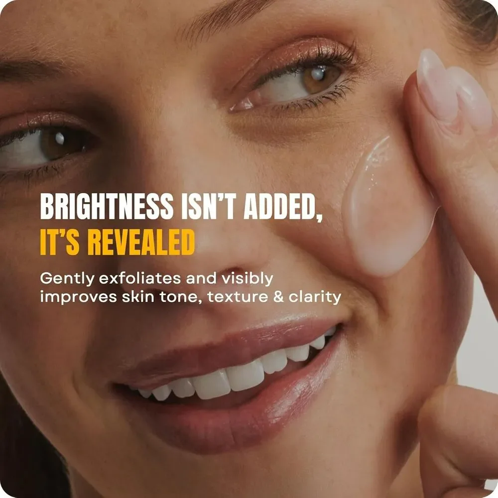 AmLactin Bright & Smooth Resurfacing Serum Face & Body 8 oz Lactic Acid White