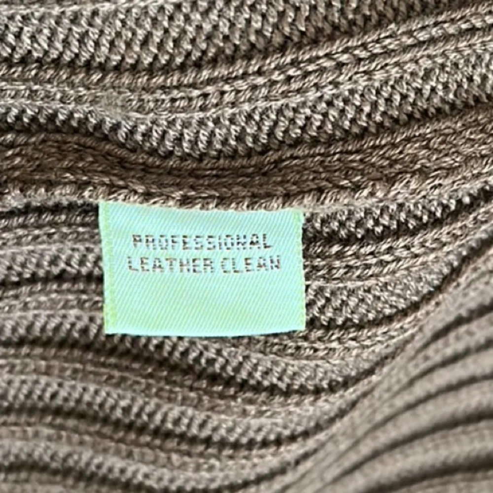 Cubavera Men's Tan Suede and Knit Zip Up Jacket size XL