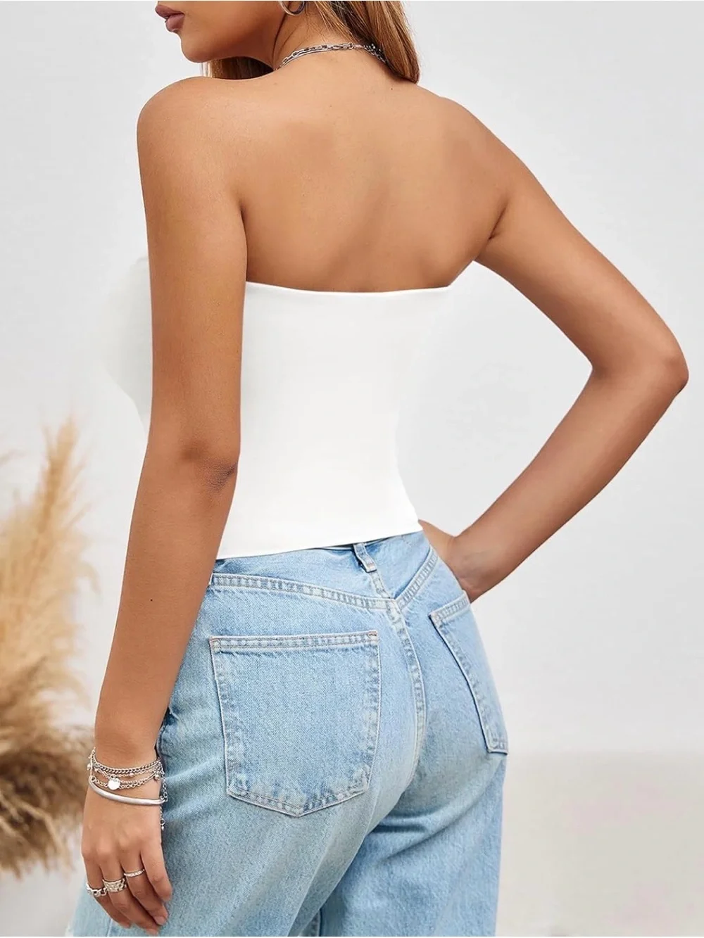 Imily Bela Strapless Tube Top/Size Medium