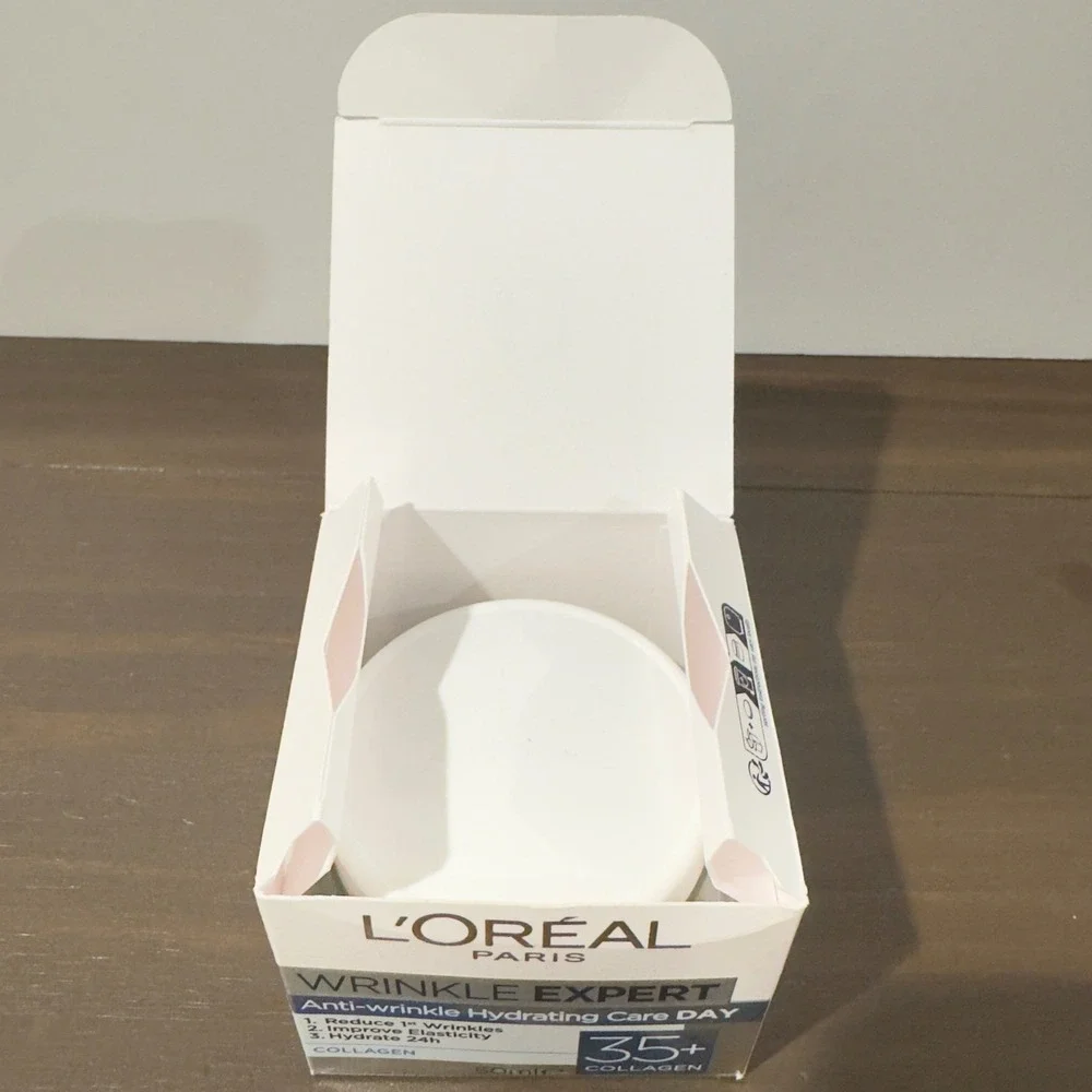 L'Oréal Paris Wrinkle Expert 35+ Collagen Day Cream Anti-Wrinkle 50ml 1.7oz NEW