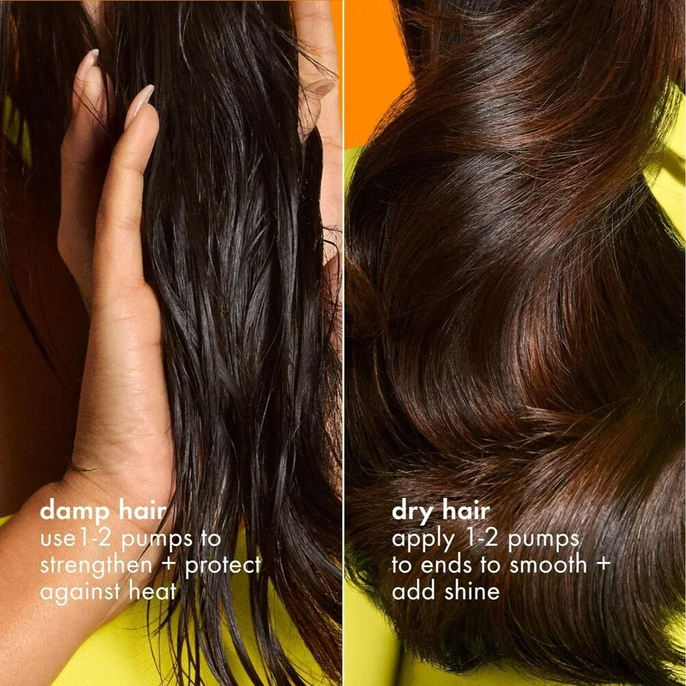 amika Superfruit Star Lightweight Hair Styling Heat Defense Oil All Hair 0.67oz