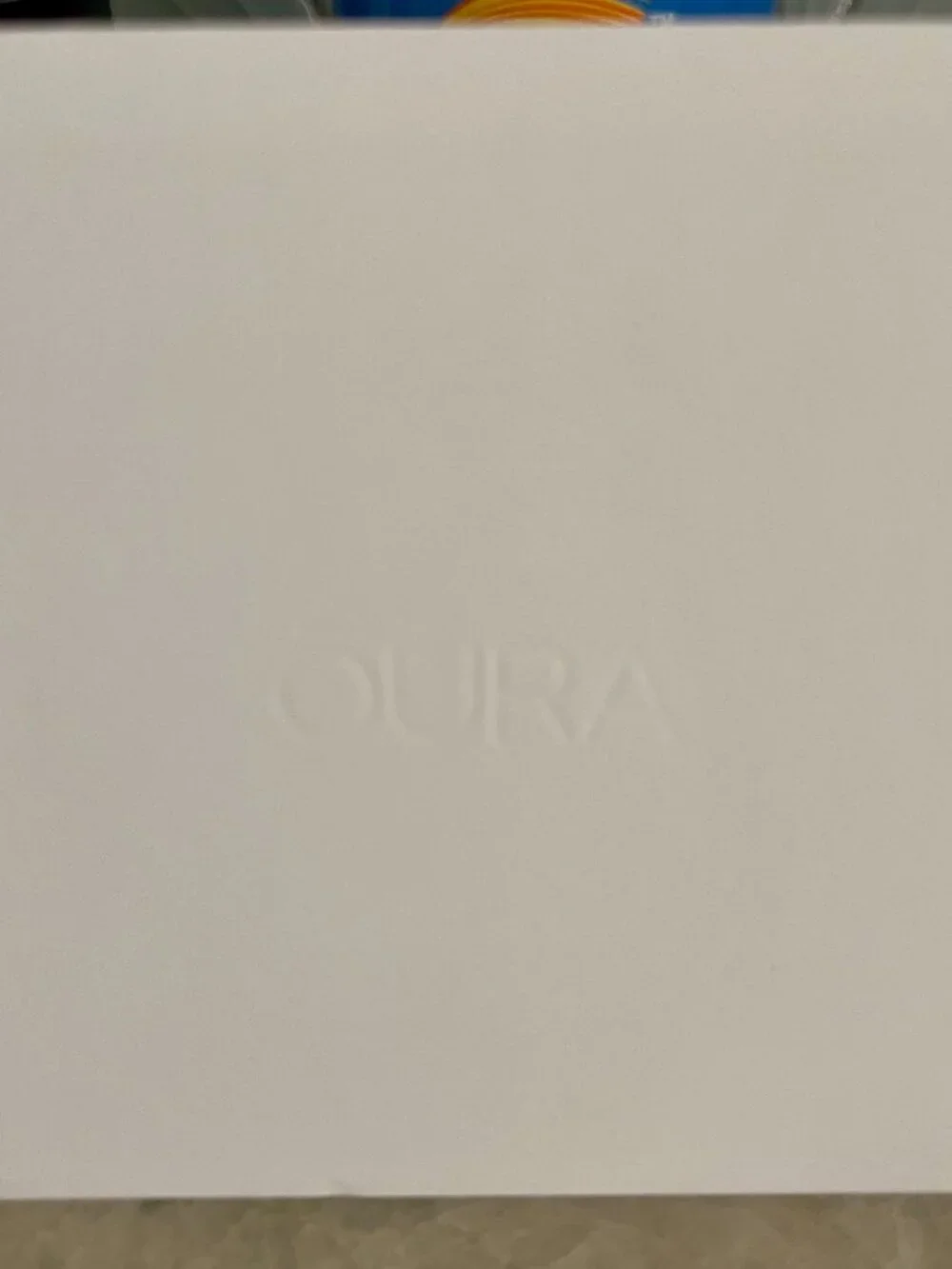 Oura silver size