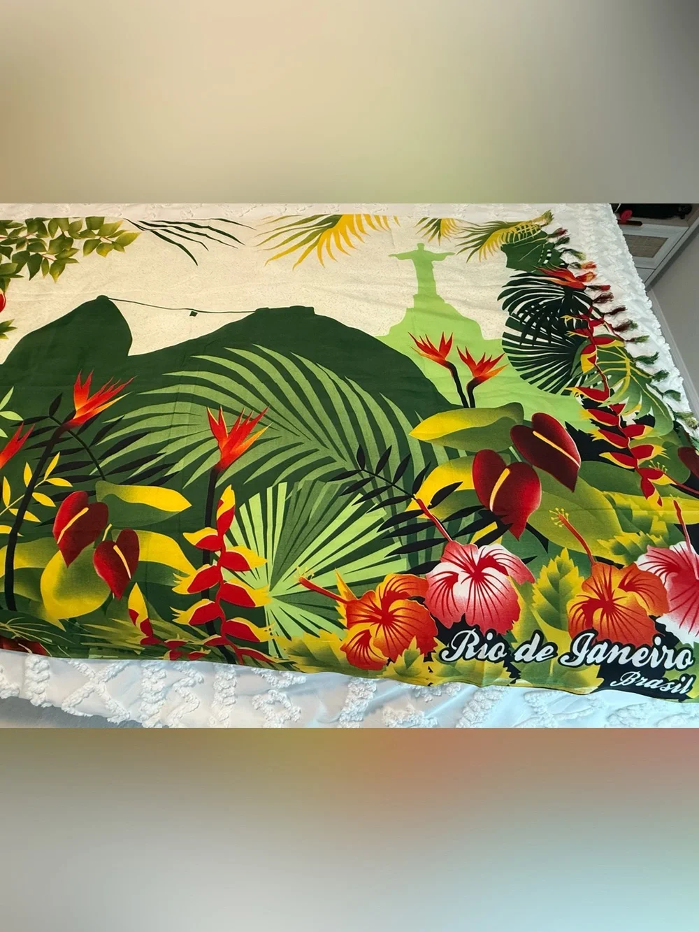Tropical Pareo beach wrap, Brand new