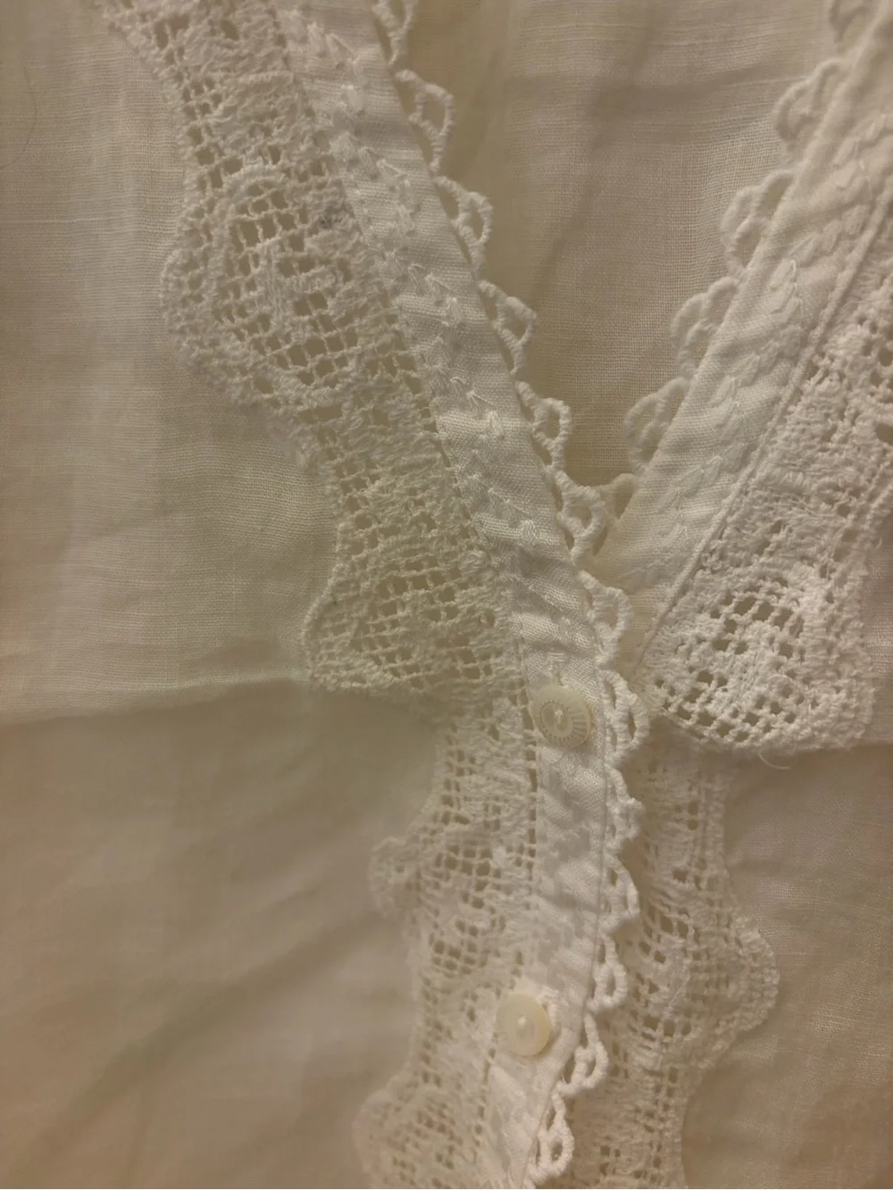 Doen Brigitta Top in Salt