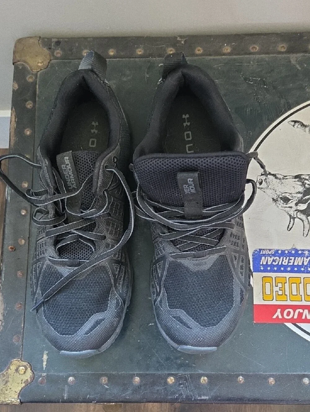 Under Armour Black Athletic Sneakers