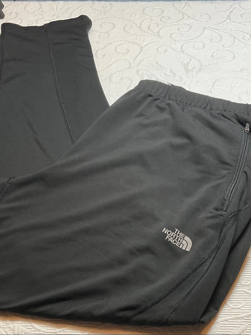The North Face Black Athletic Base layer/track pant. XL.