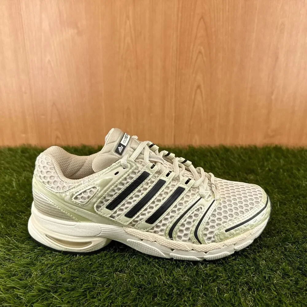 adidas Adistar Control 5 White Black Running Shoes KI6152 Men's 6.5 / Womens 7.5