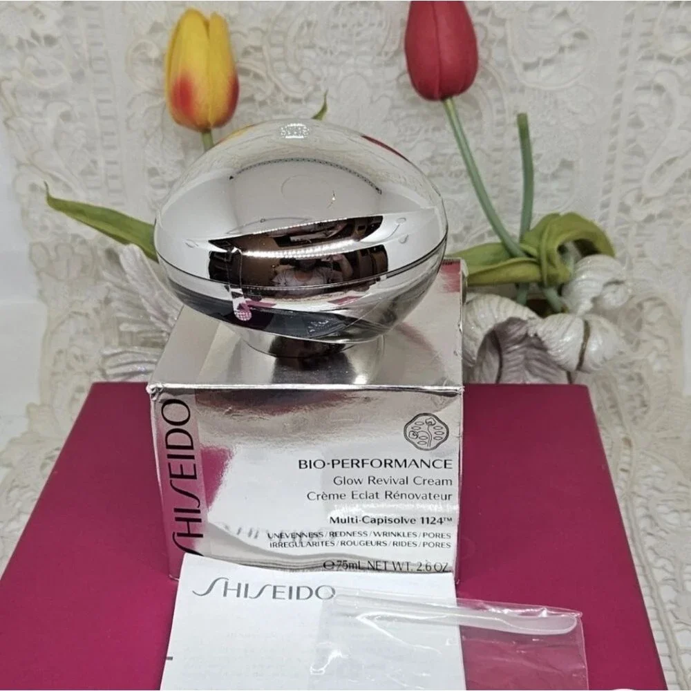 Shiseido Bio-Performance Glow Revival Cream 2.5oz/75ml NIB