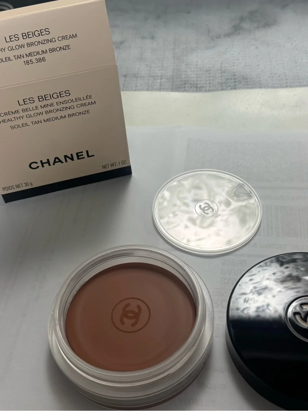 CHANEL cream bronzing