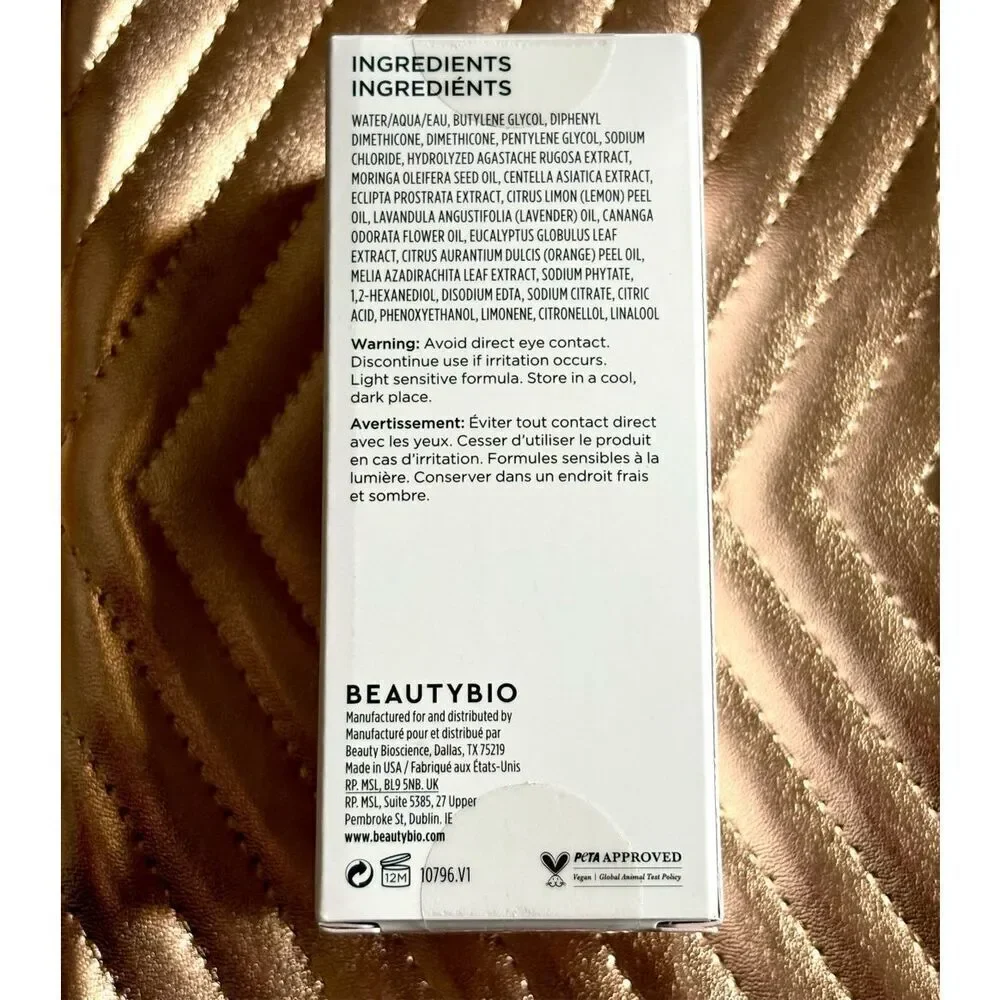 BeautyBio - NWT The Zen Bubble Bi-Phase Toner Serum. Full Size (1.7 oz) Sealed.