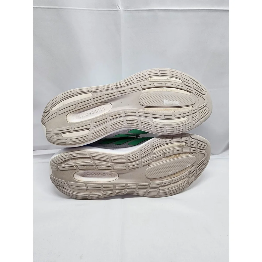Adidas Runfalcon 3.0 Women's Running Shoes Light Grey Mint Green Size 9 Used