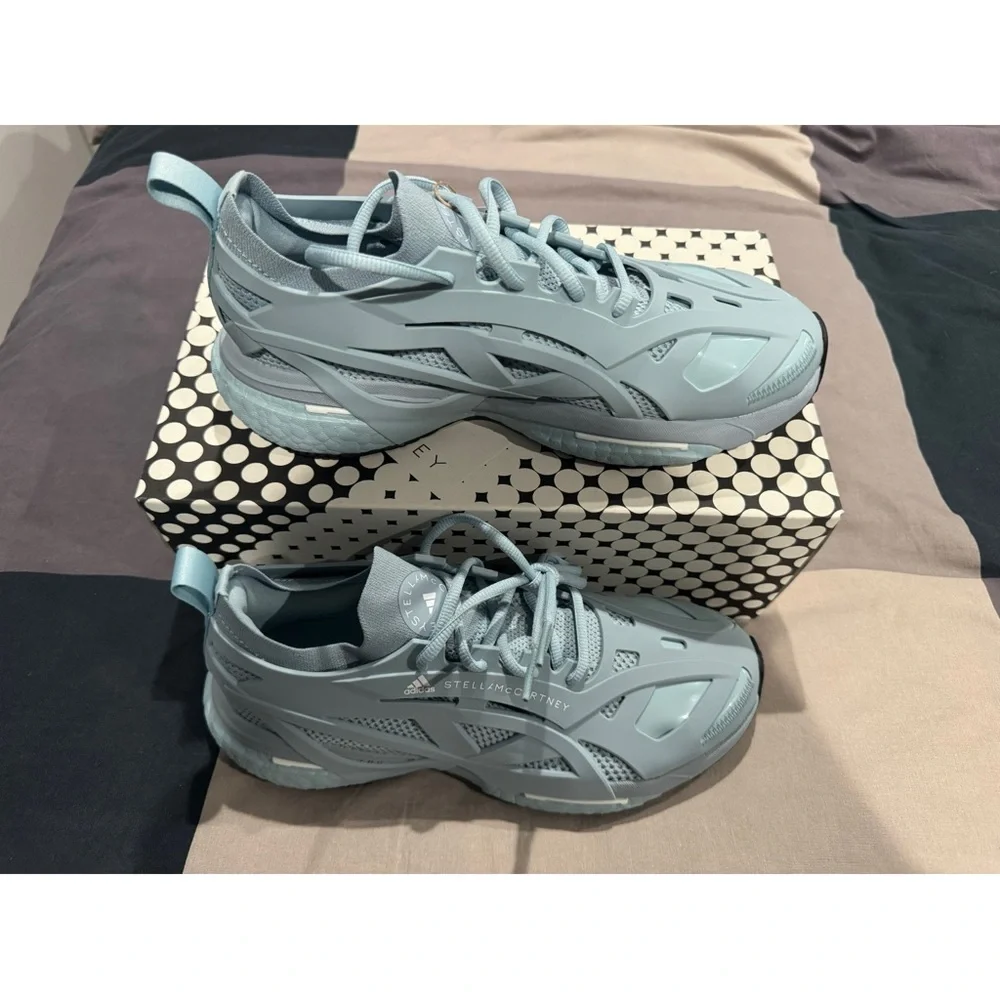 🆕 Adidas by Stella McCartney Solarglide Women’s Sneakers in “Ash Grey” (8.5)