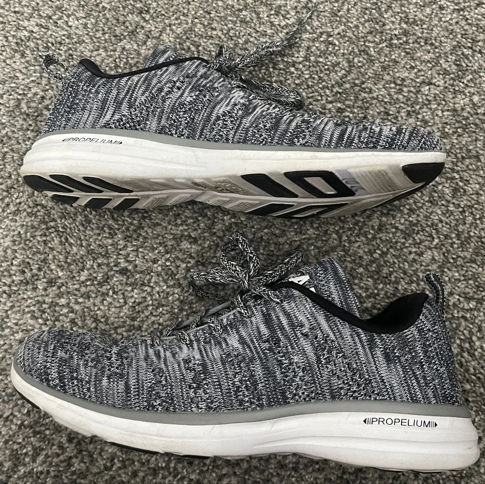 APL Womens Heather Grey Techloom Pro‎ Athletic Training Sneaker Shoes Size 8