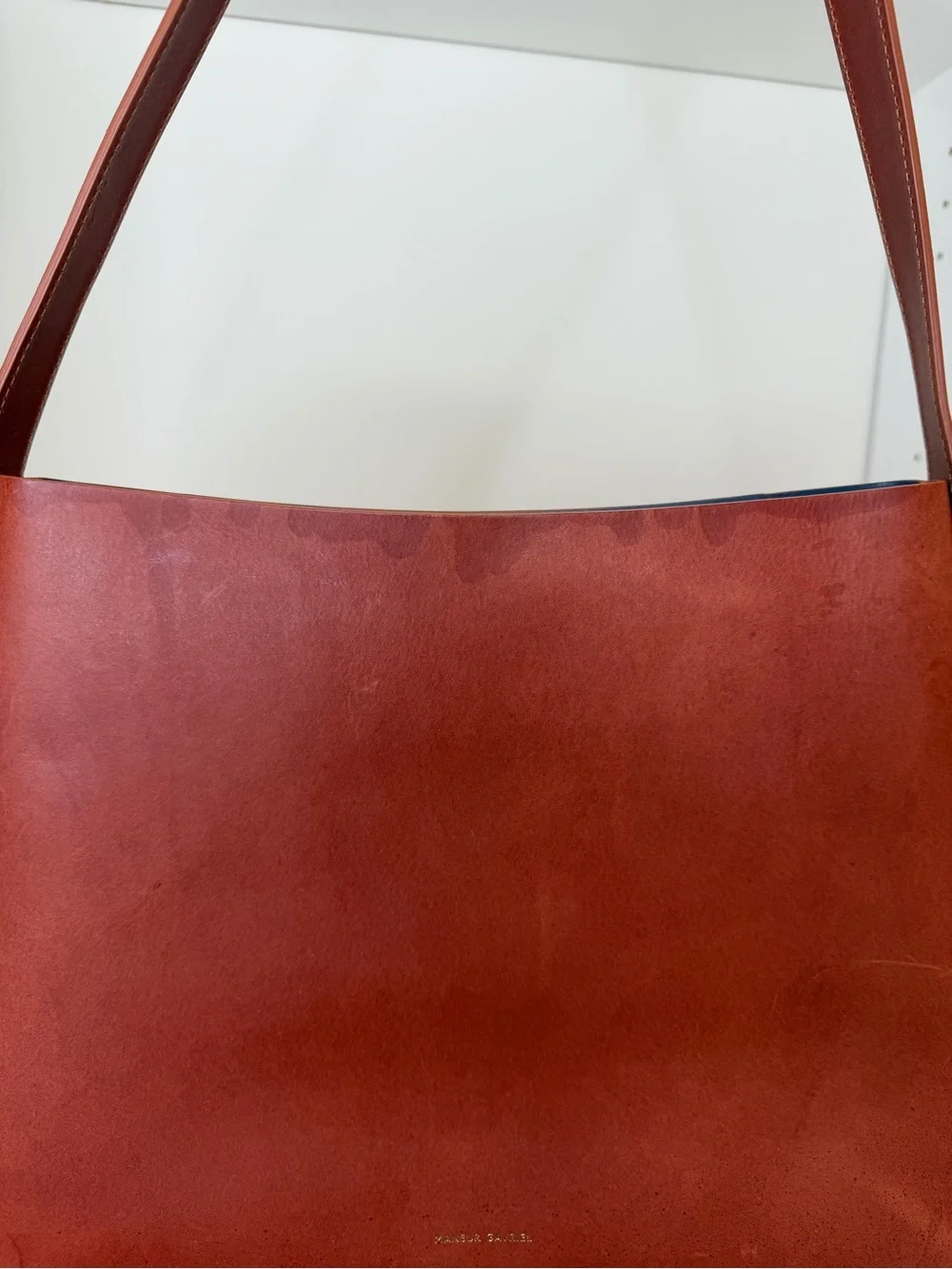 Mansur Gavriel strap handcrafted italian