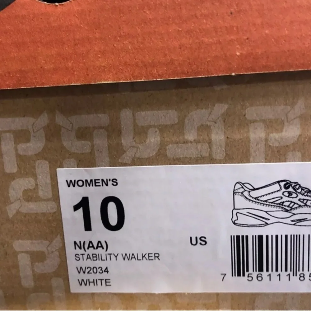 Propet Stability Walker Womens Sneaker White Size 10N