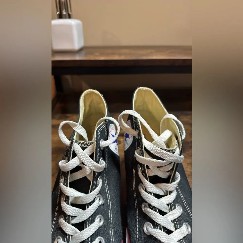 Converse‎ Chuck Taylor All Star Lux Hidden  Wedge High Black Size 9