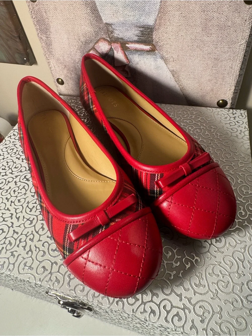 Talbots stylish red