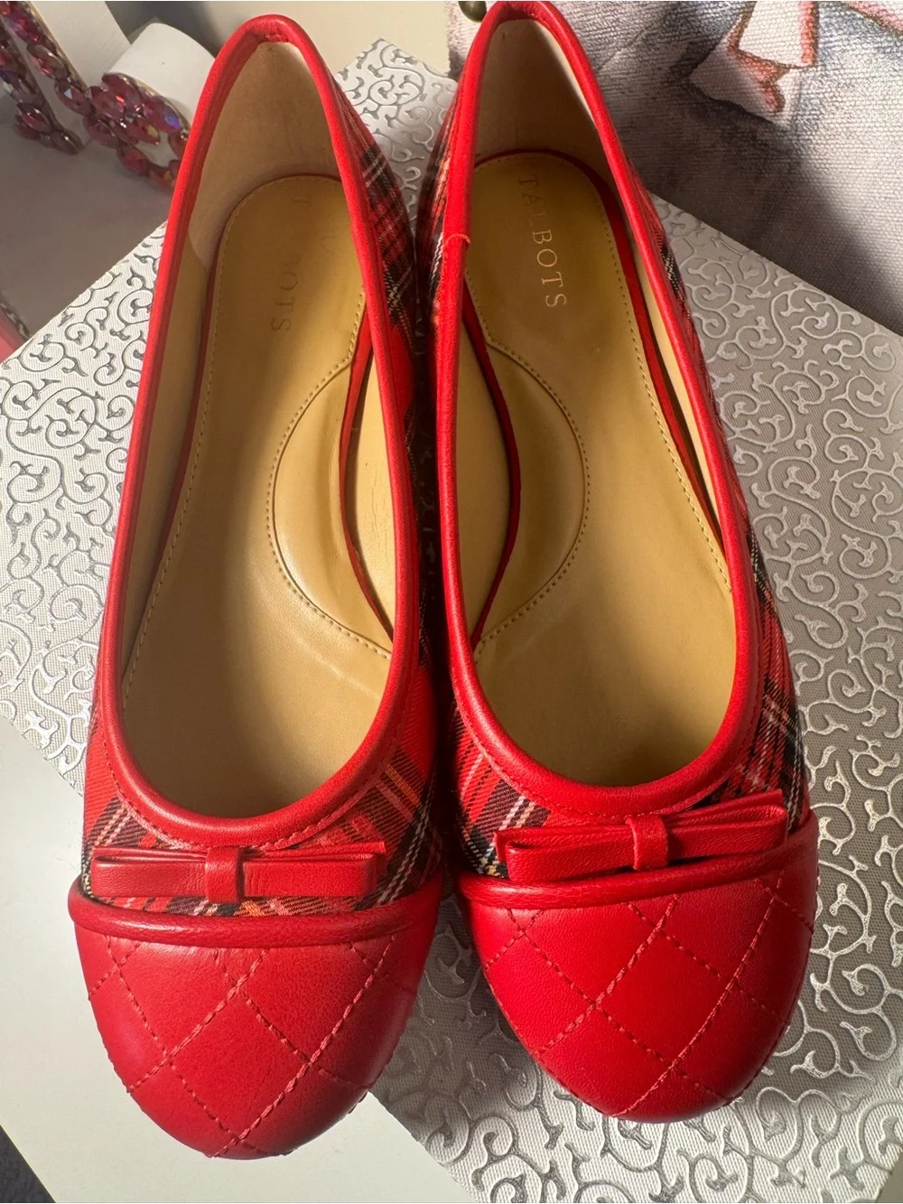 Talbots stylish red