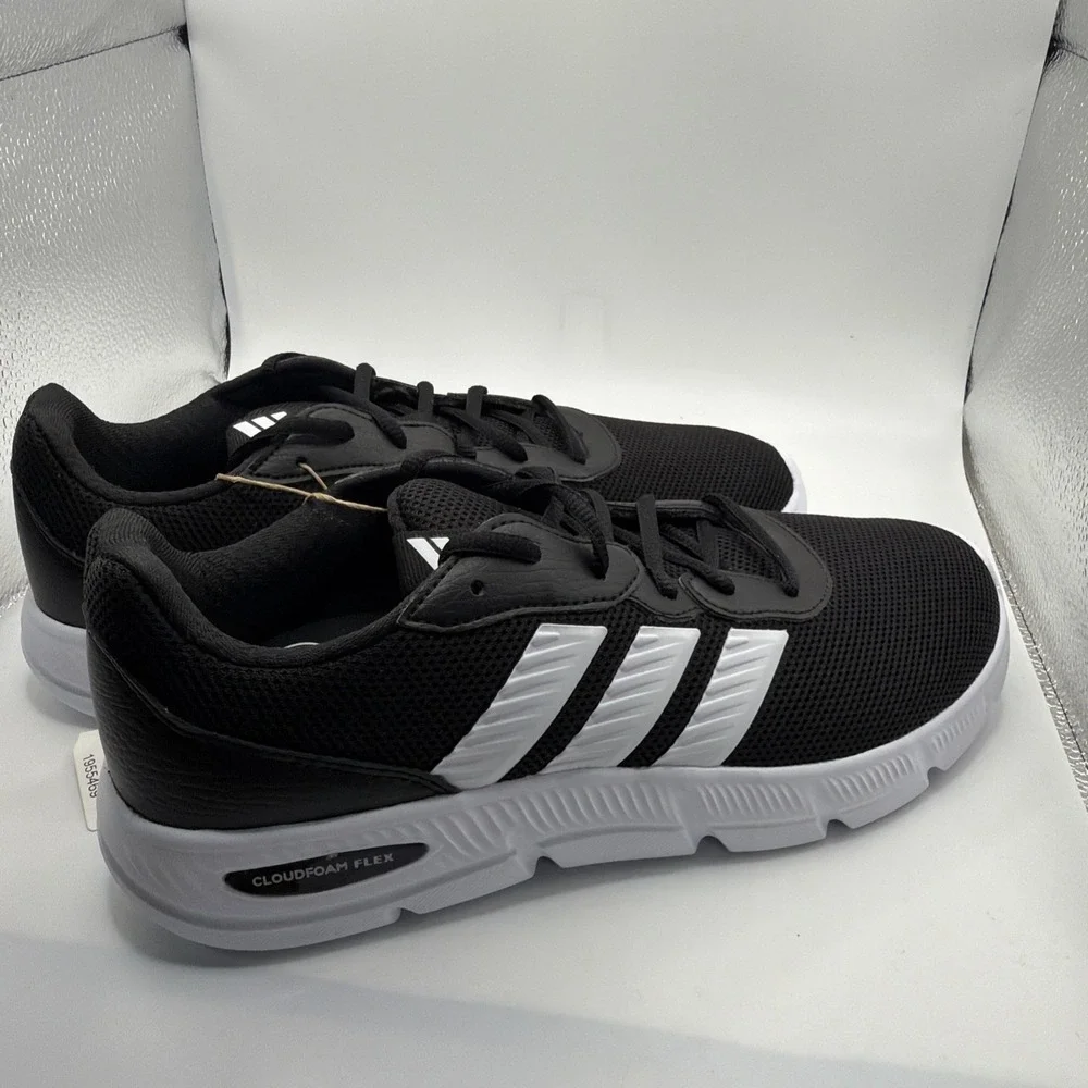 Adidas Women's Cloudfoam Flex HQ4960 Black Size 9 Comfort Running Shoes