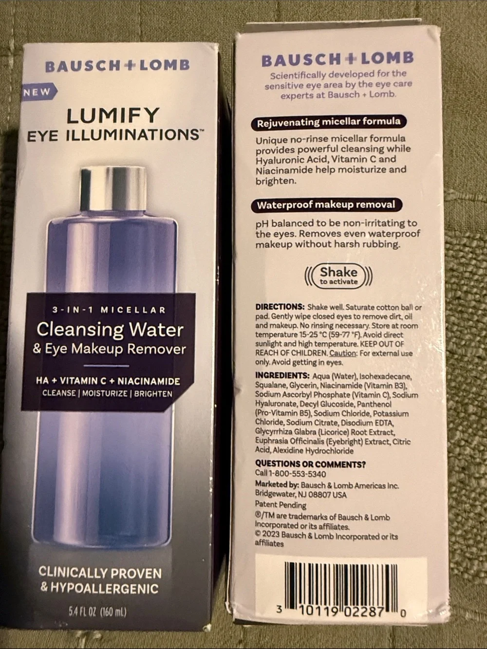 Bausch & Lomb proven available