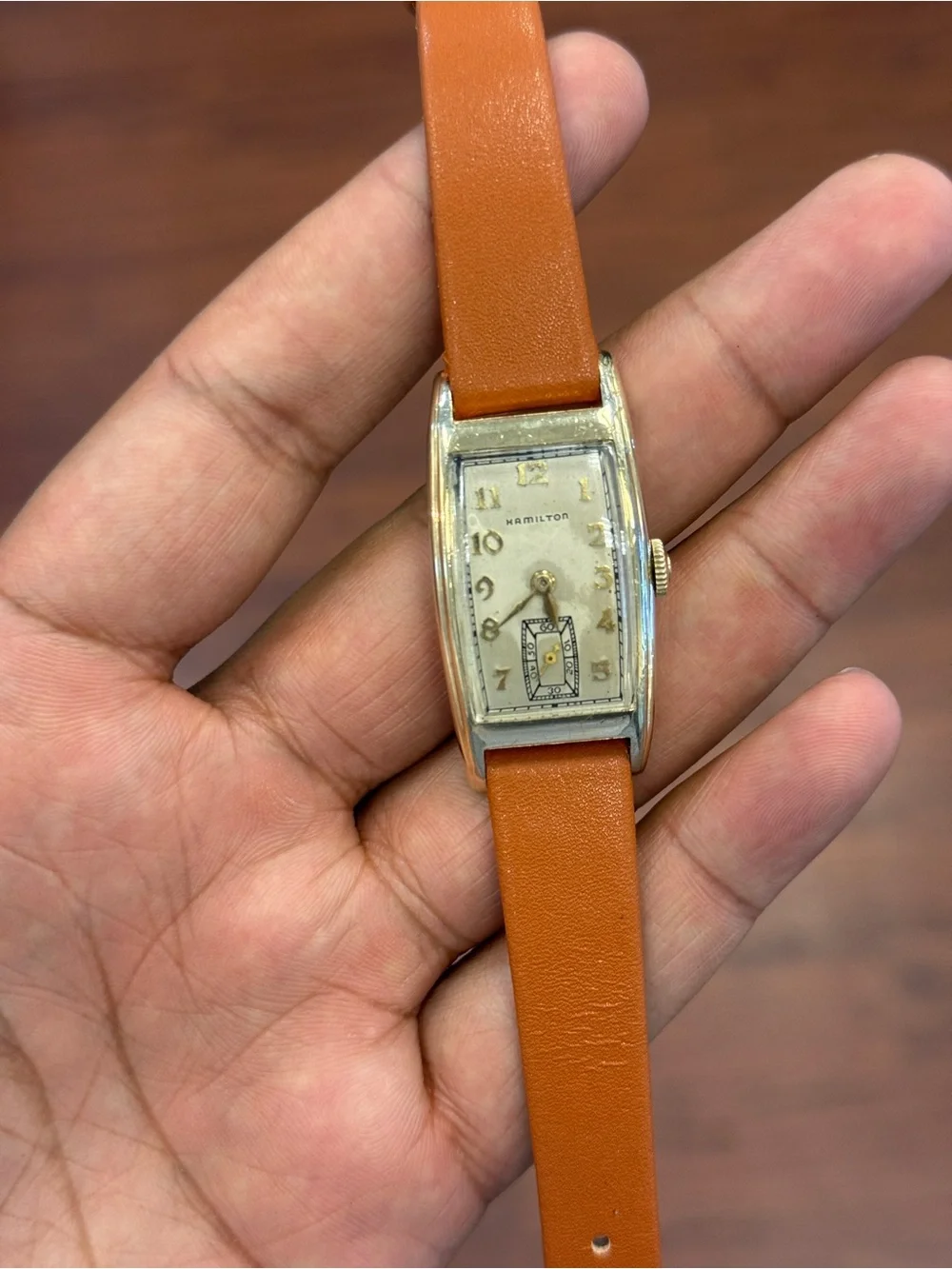 Hamilton wristwatch featuring