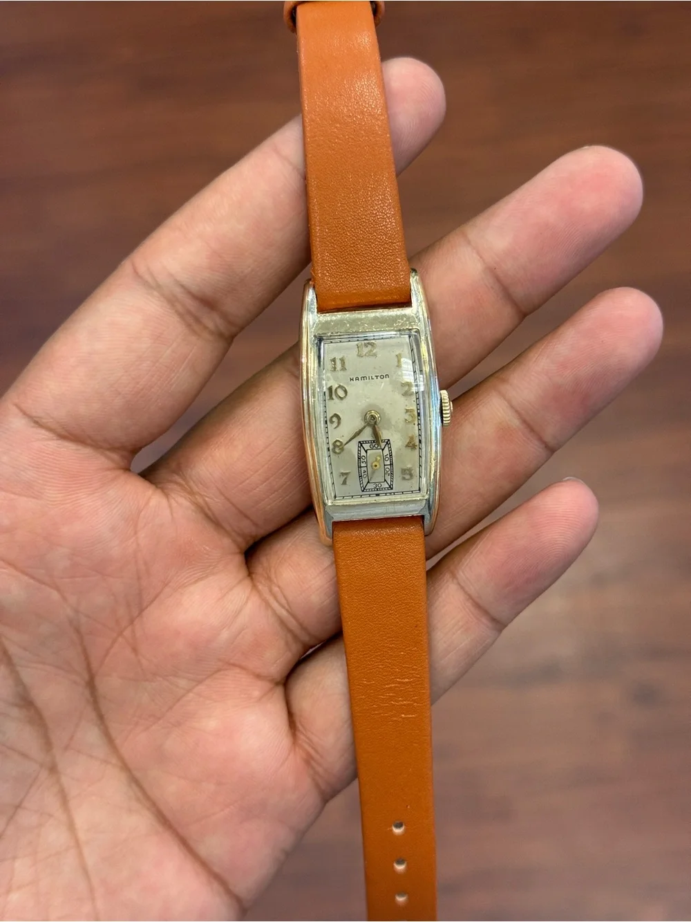 Hamilton wristwatch featuring
