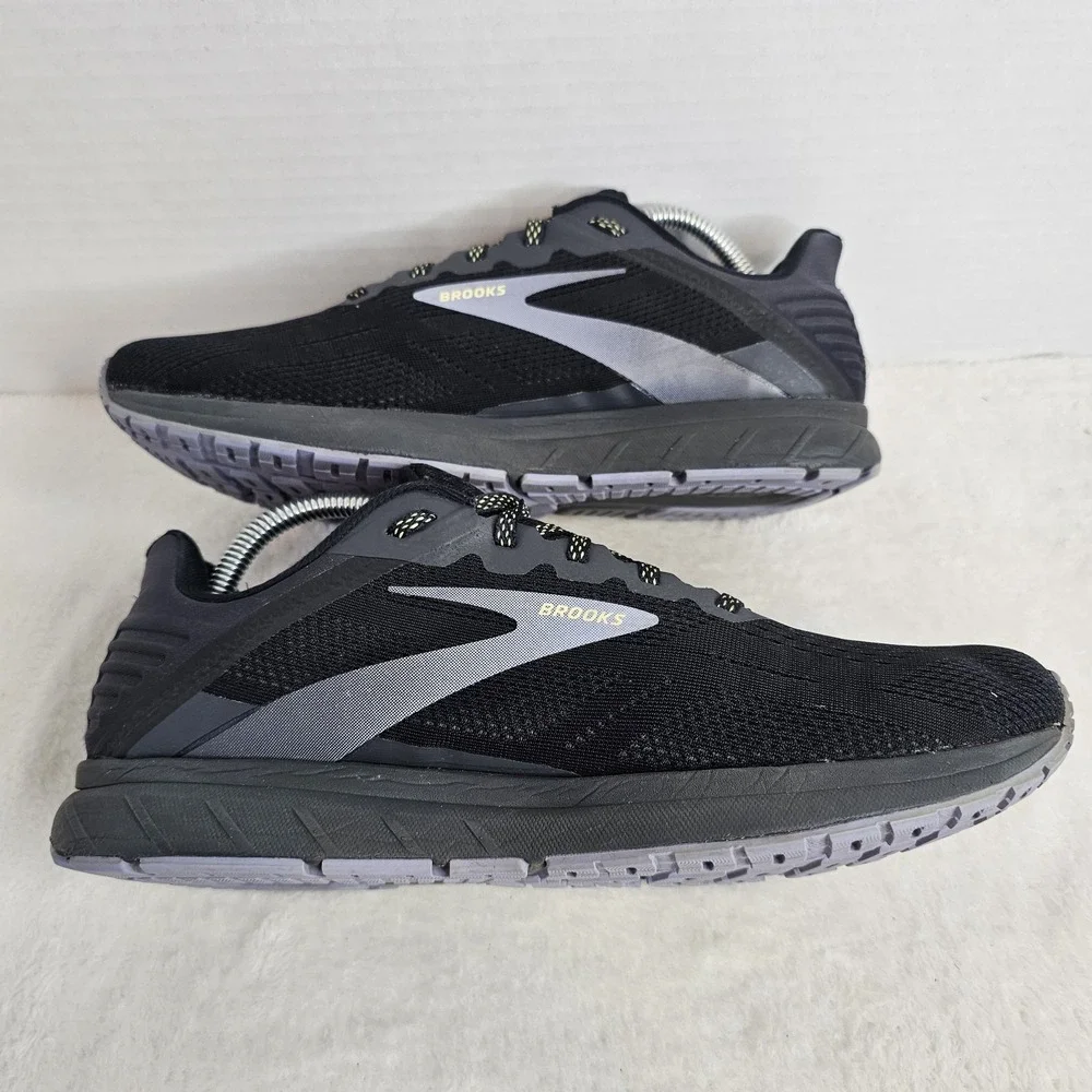 Brooks® Women's 10 B Anthem 5 Running Shoes in Black/Ebony/Purple
