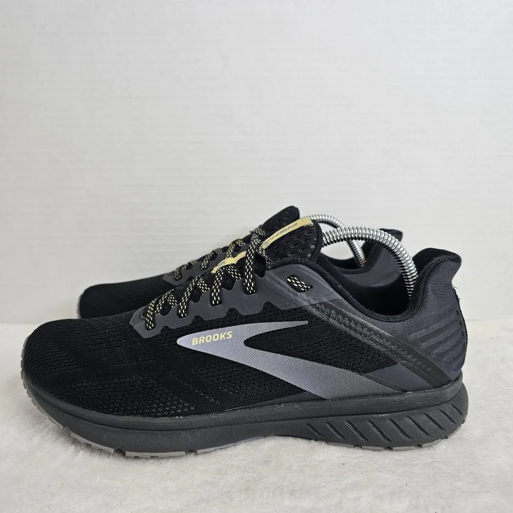 Brooks® Women's 10 B Anthem 5 Running Shoes in Black/Ebony/Purple