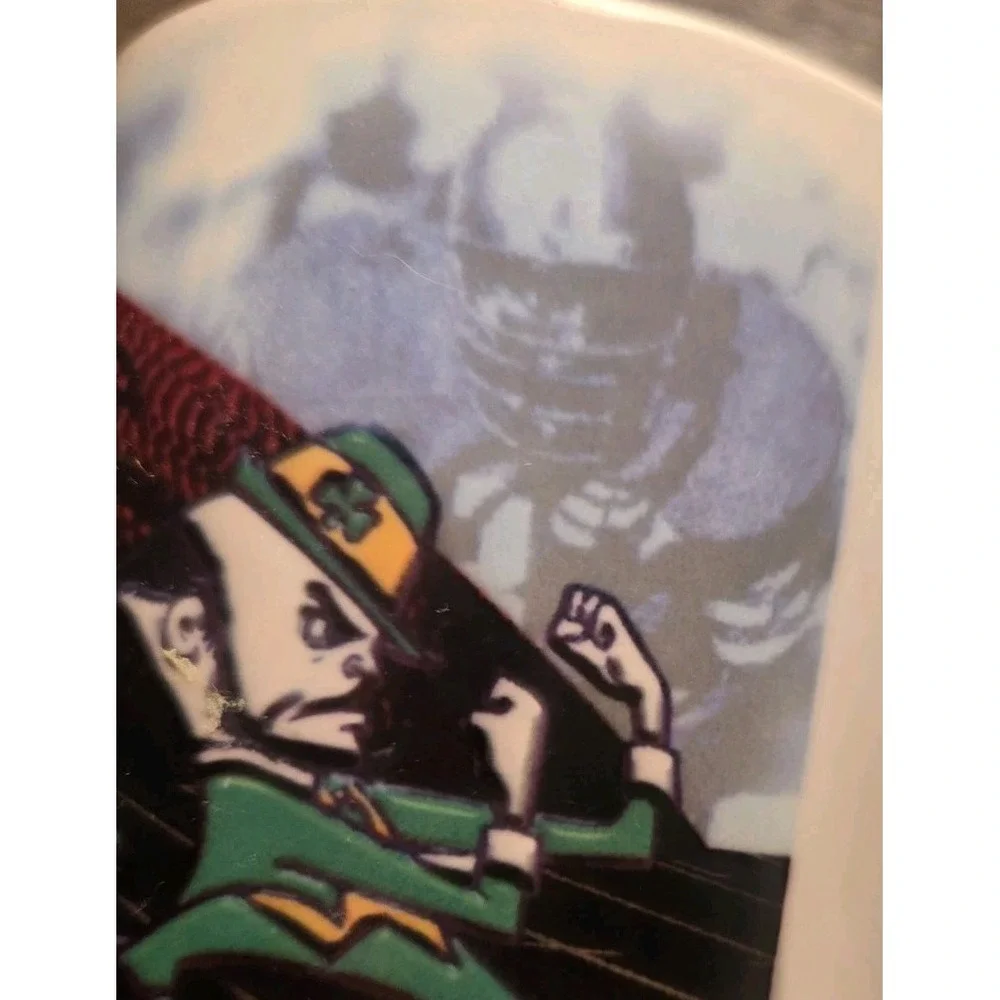NOTRE DAME  FIGHTING IRISH Football Mug Coffee Tea HF Coors USA Made