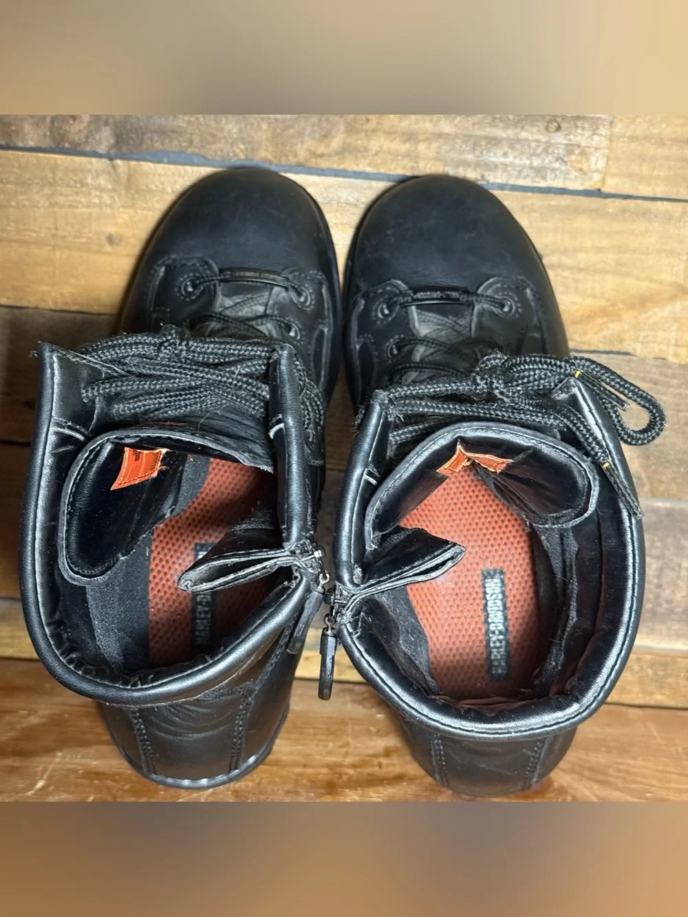 Harley-Davidson Men's Rainmaker Waterproof Black Motorcycle‎ Boots 94091