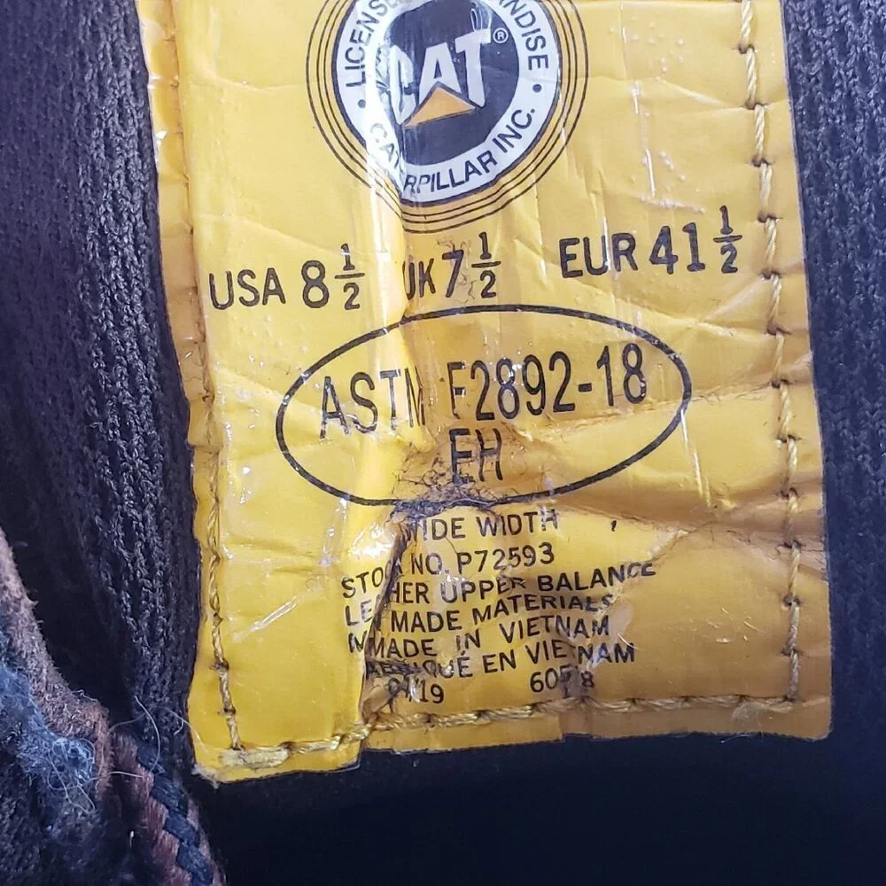 Caterpillar work boots