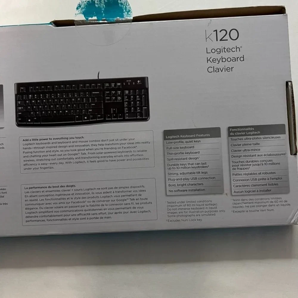 Logitech keyboard k120